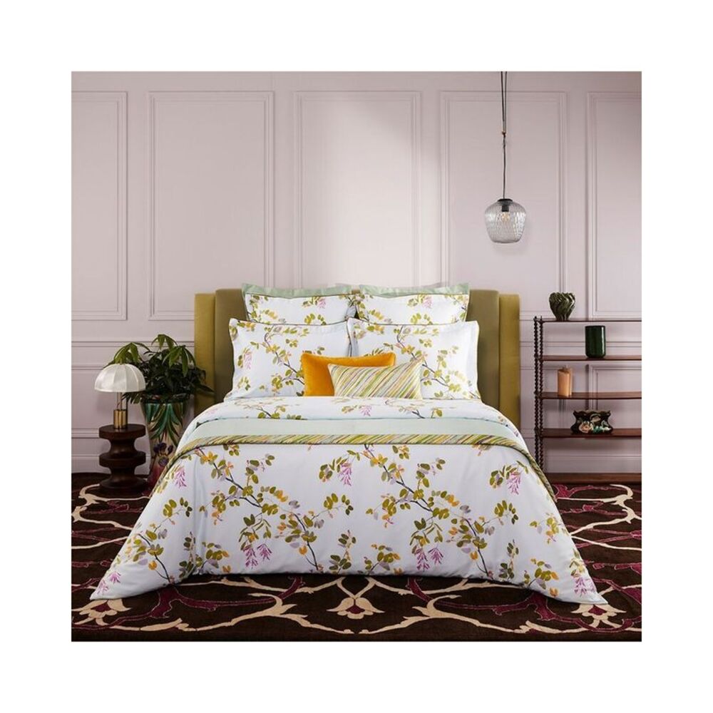 Yves Delorme 300 Thread Count Luciole Flat Sheet